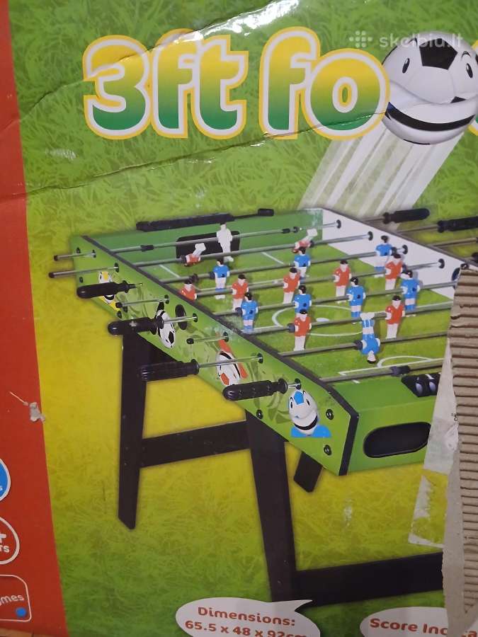 Stalo futbolo žaidimas vaikams, dydis 92 x 48 cm - nuotraukos Nr. 2