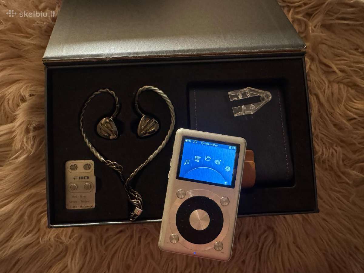 Fiio Fh9 + X1 mp3 titan profesionalios ausinės - nuotraukos Nr. 2