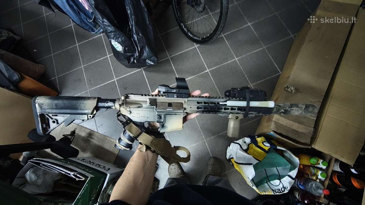 Colt M4 Blast Aeg – Custom Paintjob - nuotraukos Nr. 3