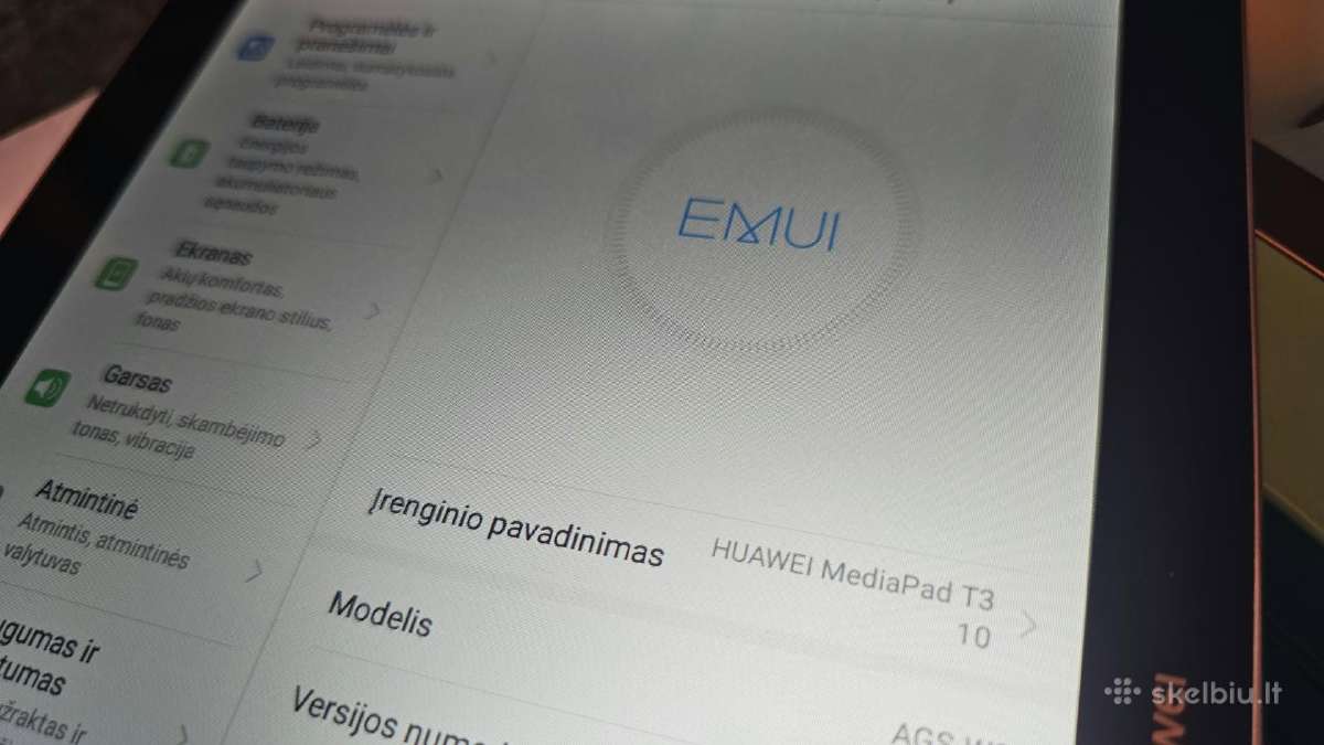 Huawei Tab T3 10 komplektas dezuteje - nuotraukos Nr. 4