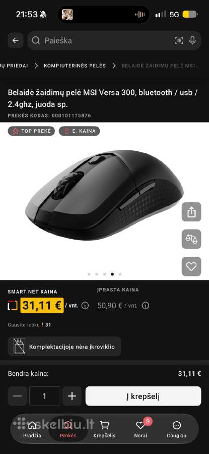 Žaidimų komplektas su LG monitoriumi – 270€ - nuotraukos Nr. 8