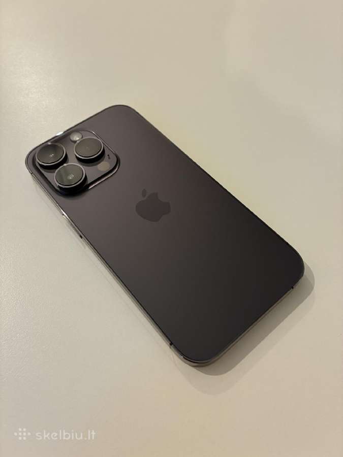 iPhone 14 Pro 128 GB Deep Purple - nuotraukos Nr. 2