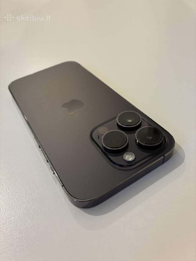 iPhone 14 Pro 128 GB Deep Purple - nuotraukos Nr. 5