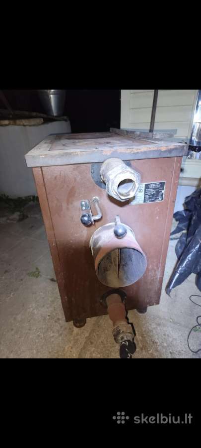 Kieto kuro katilas-viryklė Vienybė V 12kw - nuotraukos Nr. 2