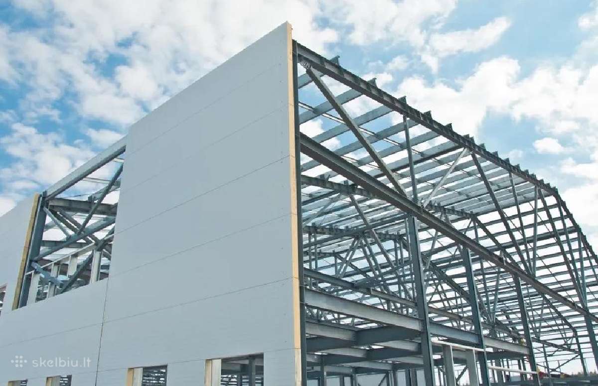 Sendvič plokštės Jūsų ilgiais nuo 65m2 kiekio - nuotraukos Nr. 12