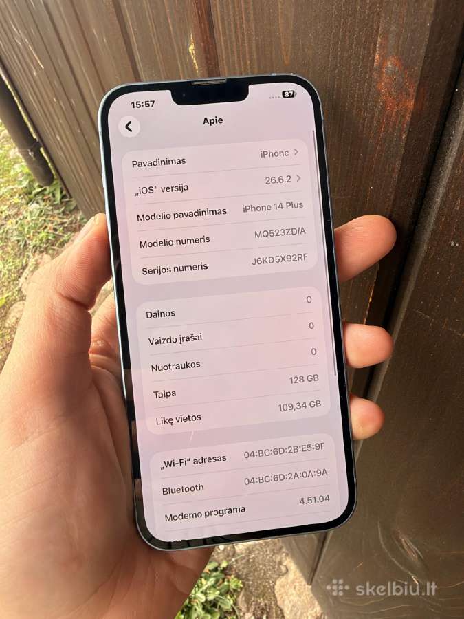 iPhone 14plus puikios buklės - nuotraukos Nr. 7