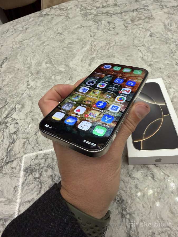 iPhone 16 pro, 512gb - nuotraukos Nr. 12