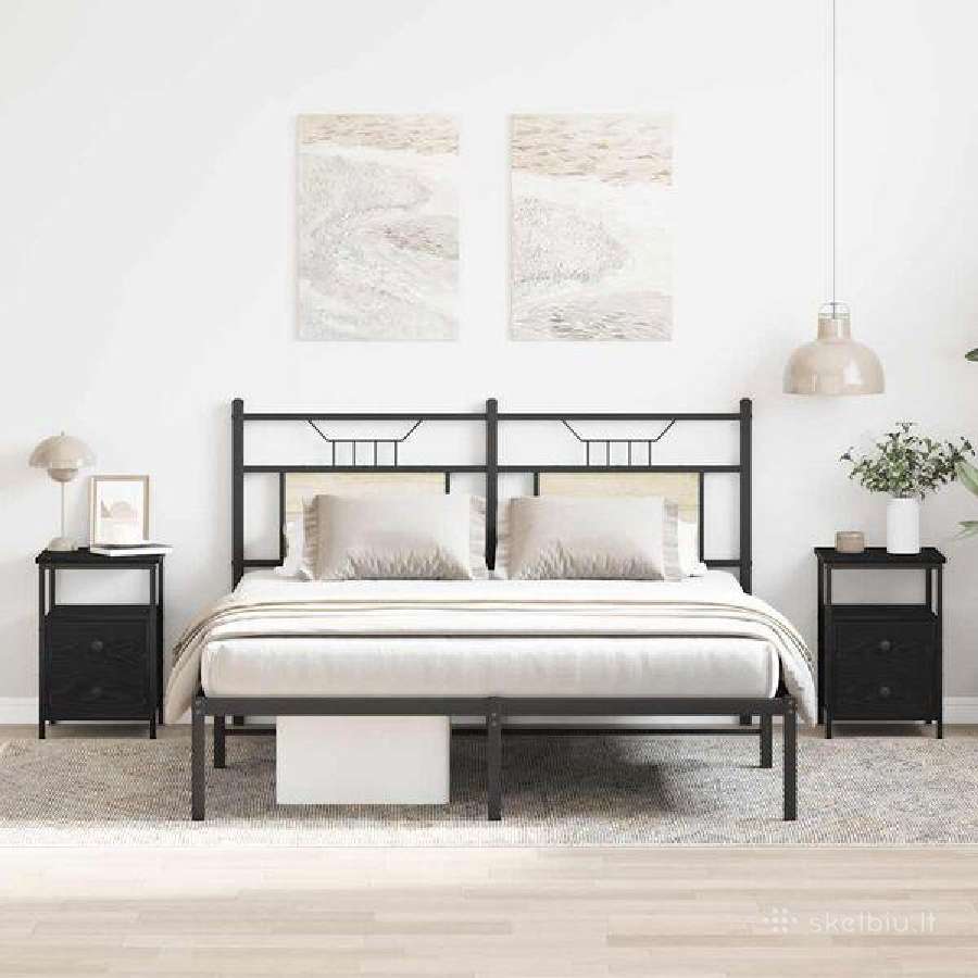 Naktinės spintelės, 2vnt. vidaxl(826016) - nuotraukos Nr. 6