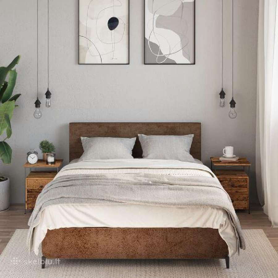 Naktinės spintelės, 2vnt. vidaxl(826016) - nuotraukos Nr. 4
