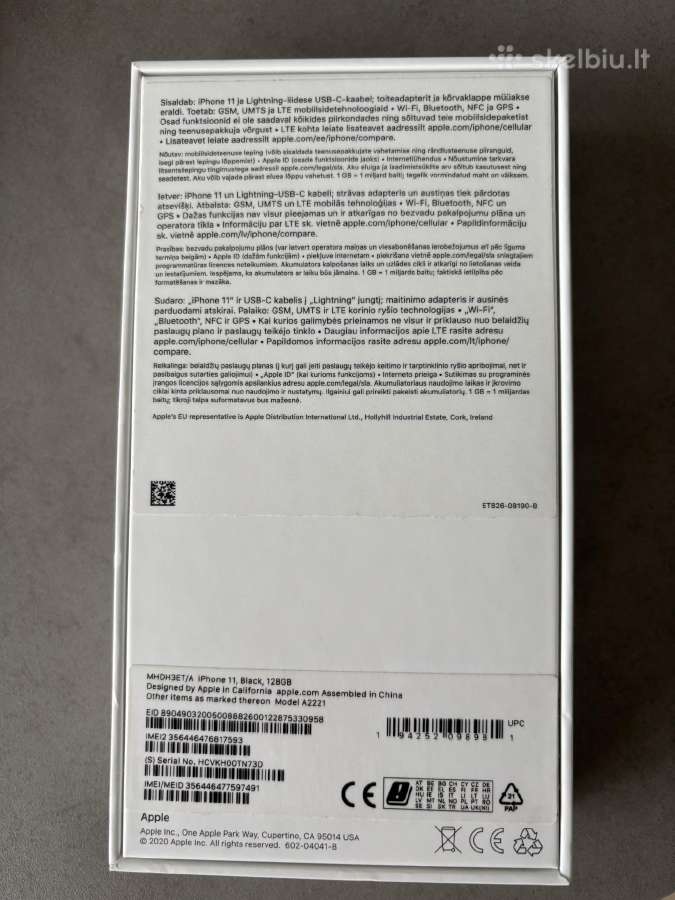 Parduodu iPhone 11 - nuotraukos Nr. 6