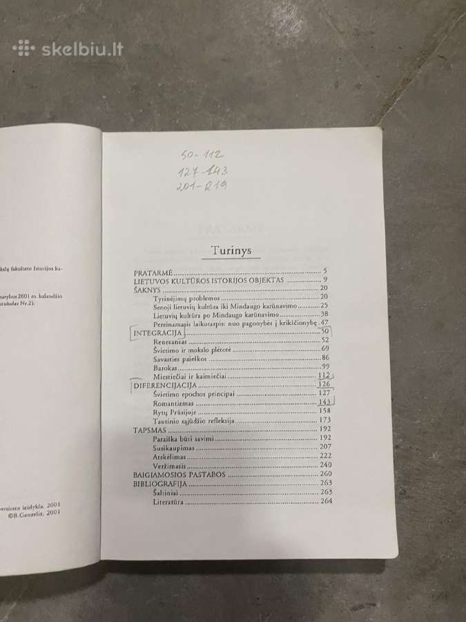 Lietuvos kultūros istorijos metmenys - nuotraukos Nr. 2