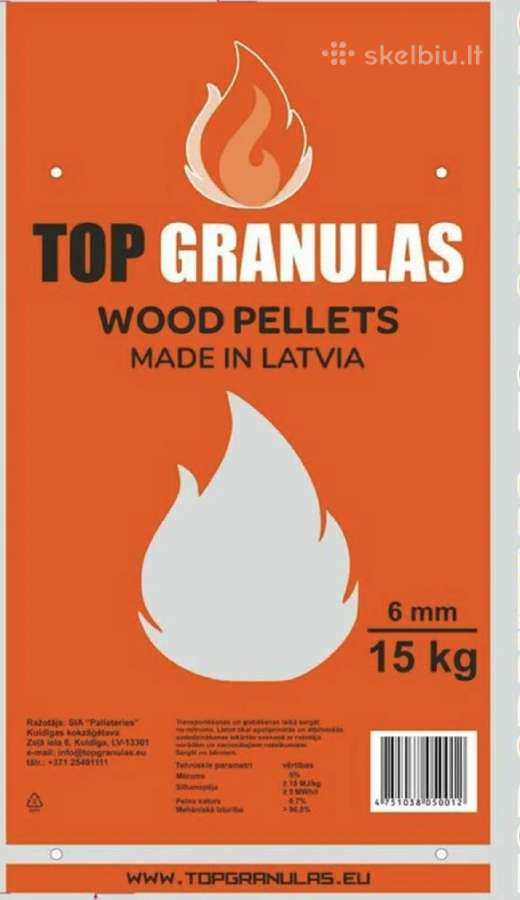 Granules A 1 Premium 6mm - nuotraukos Nr. 3
