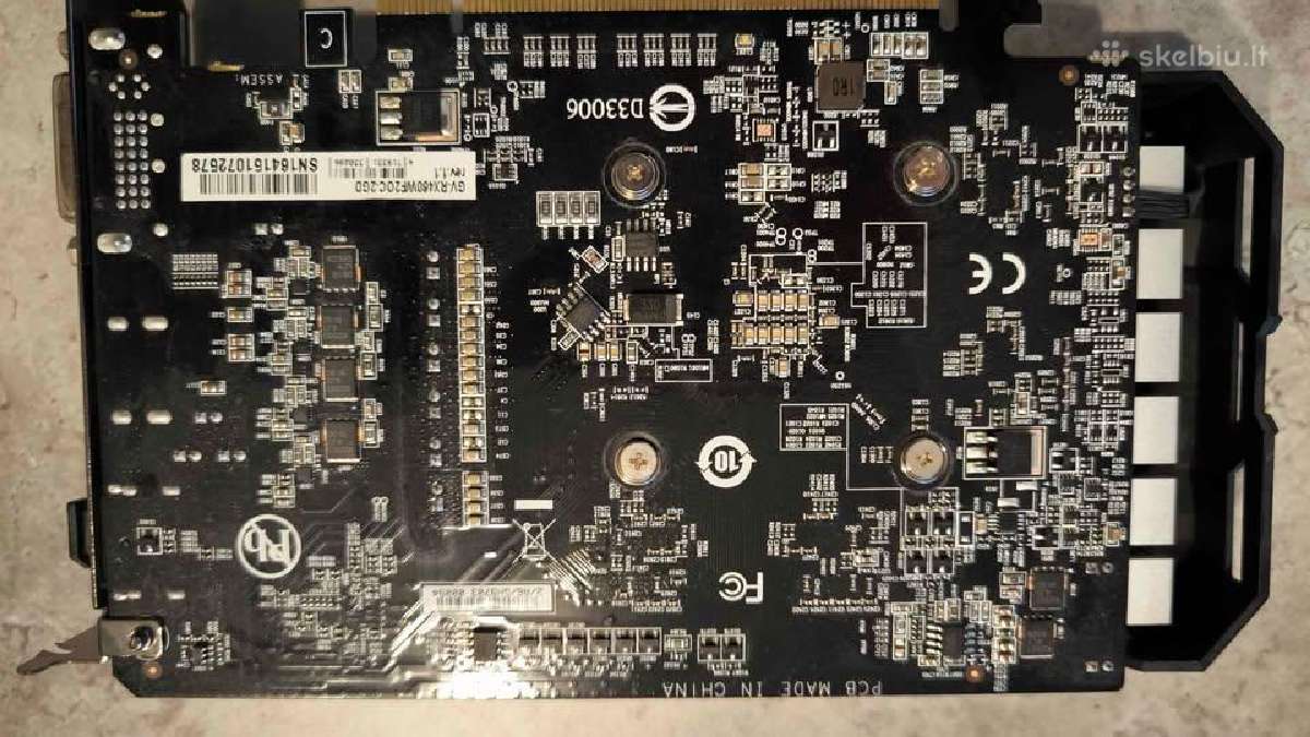 Vaizdo plokštė Gigabyte Rx 460 - nuotraukos Nr. 3