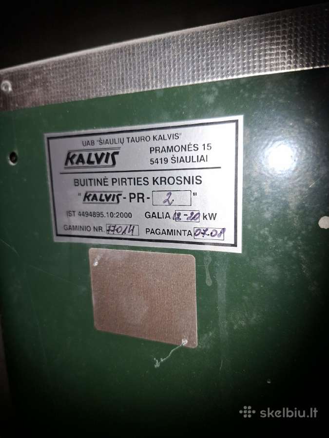 Pirties krosnelė Kalvis Pr2 - nuotraukos Nr. 6