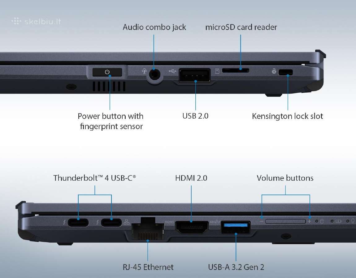 Asus Expertbook B5 14 col - nuotraukos Nr. 2