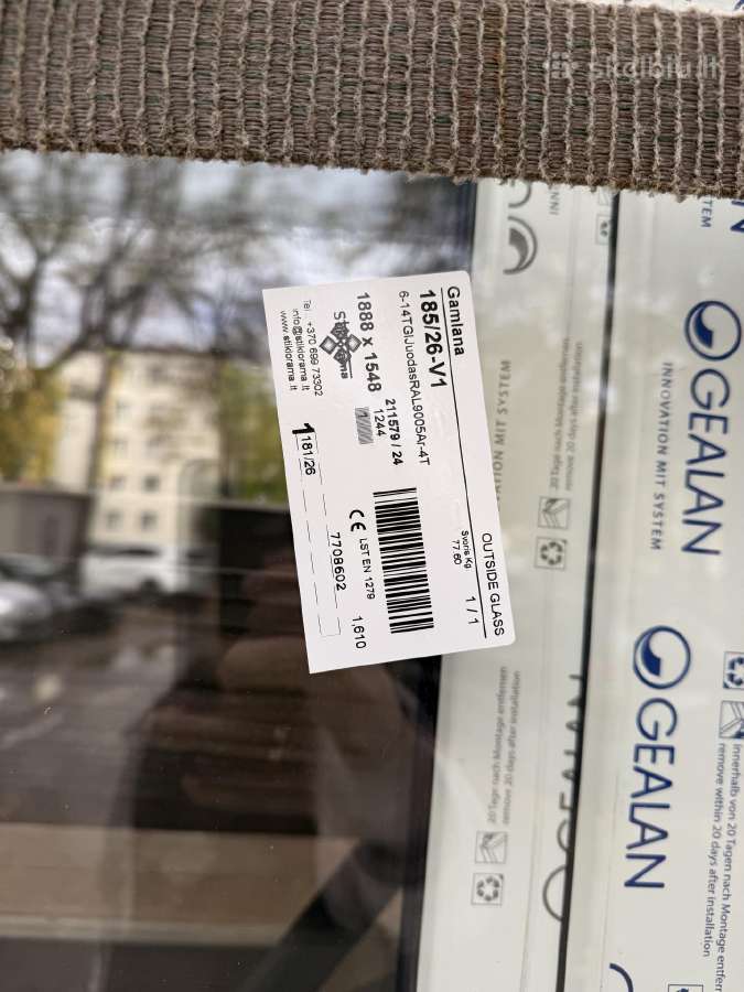 Naujas langas Gealan S8000iq - nuotraukos Nr. 3