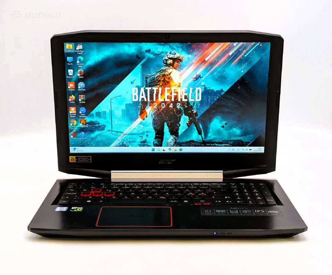 Acer Aspire Vx5 i5-7300hq 16/256gb Gtx1050 Ti 4gb - nuotraukos Nr. 2