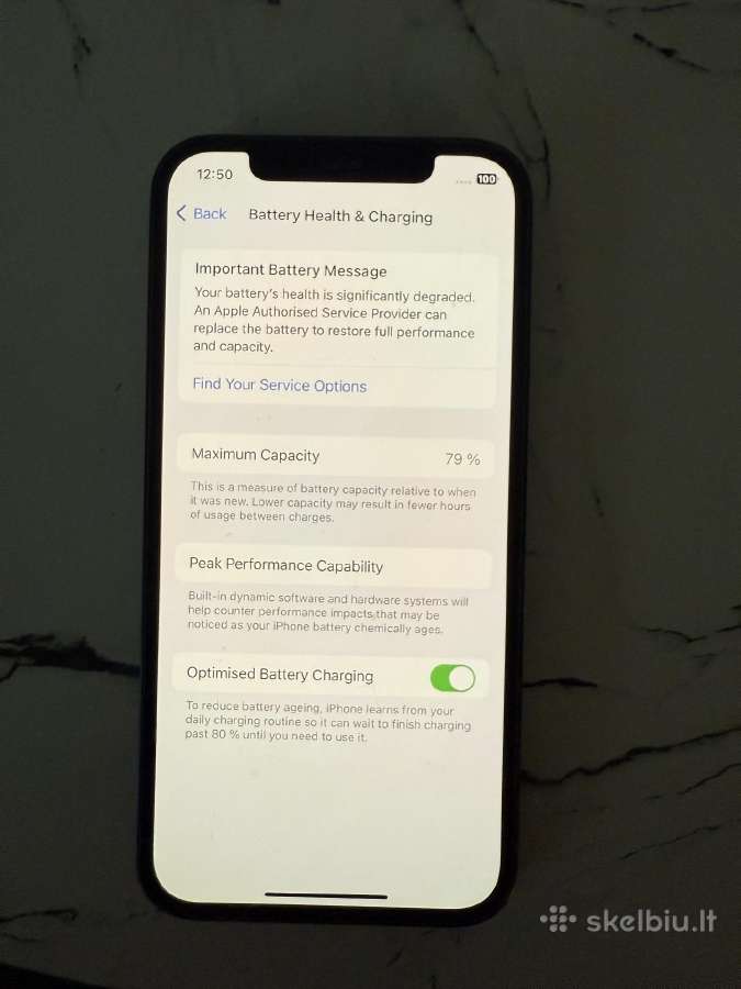 iPhone 12, 64 GB, baterija 79% - nuotraukos Nr. 2