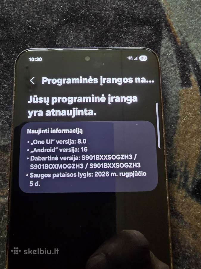 Samsung Galaxy S22 - nuotraukos Nr. 5