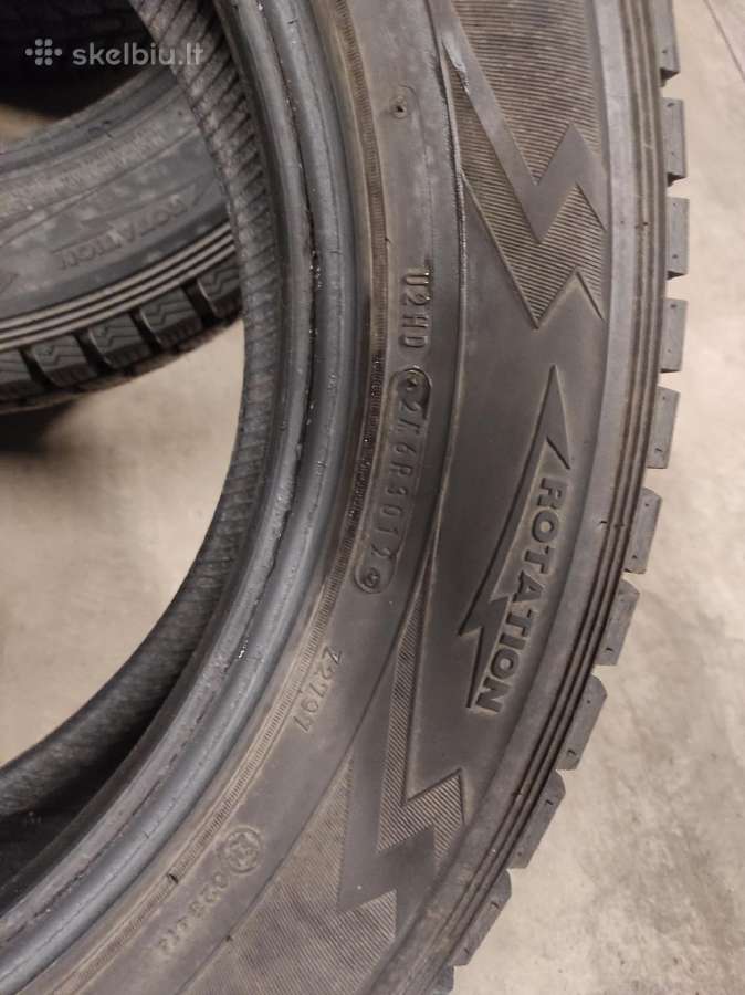 Dunlop 225/60r18 Žieminės naudotos padangos - nuotraukos Nr. 5