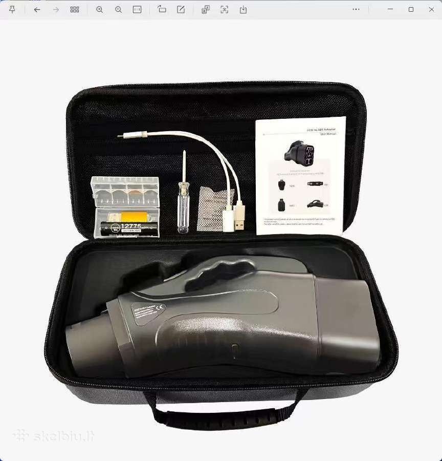 Ccs2 į GB/t 300a greito Dc įkrovimo adapteris - nuotraukos Nr. 3