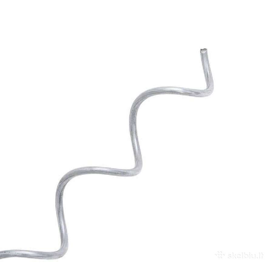 Spiralės gabionams, 24vnt., 100cm vidaxl(145627) - nuotraukos Nr. 3