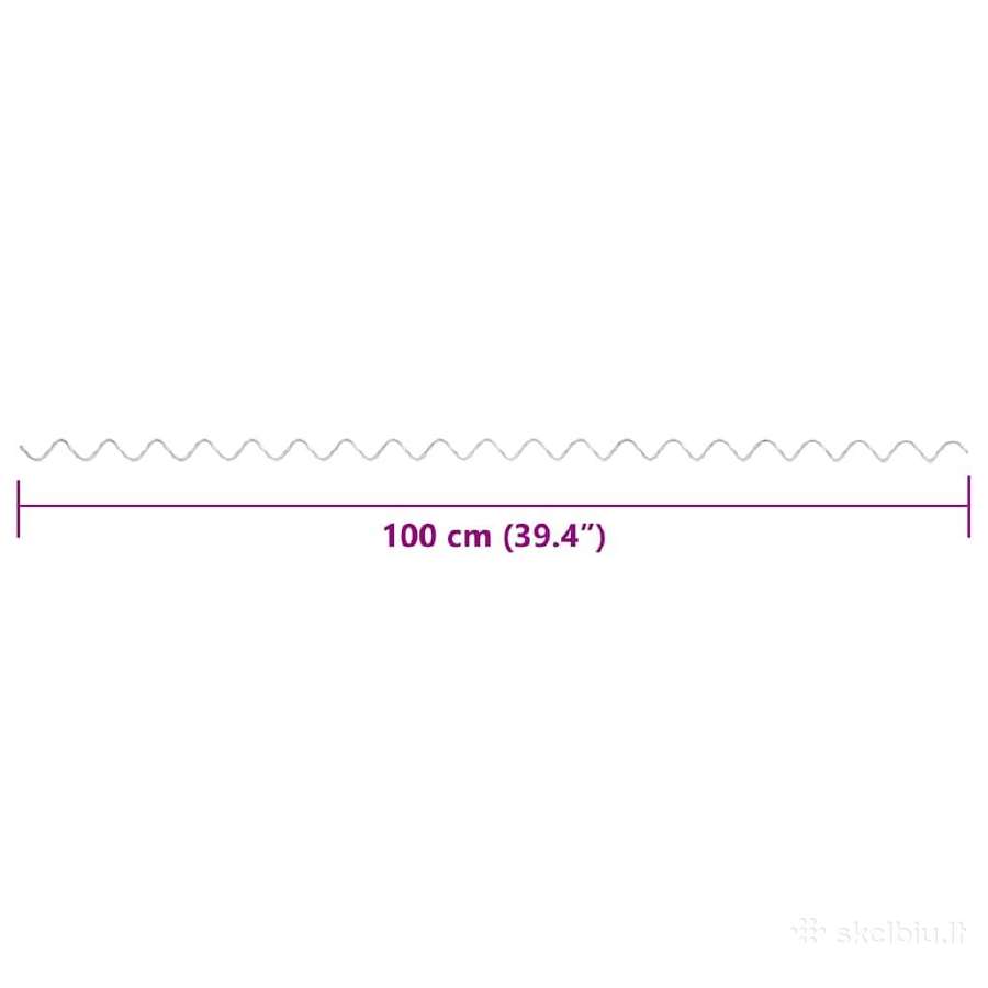 Spiralės gabionams, 24vnt., 100cm vidaxl(145627) - nuotraukos Nr. 4