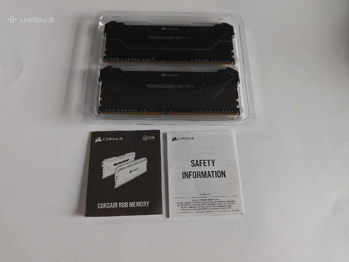Corsair Vengeance Rgb Pro Ddr4 16gb(2x8gb) 3600mhz - nuotraukos Nr. 4