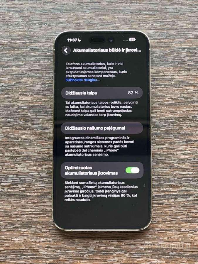iPhone 14 Promax 1tb - nuotraukos Nr. 9
