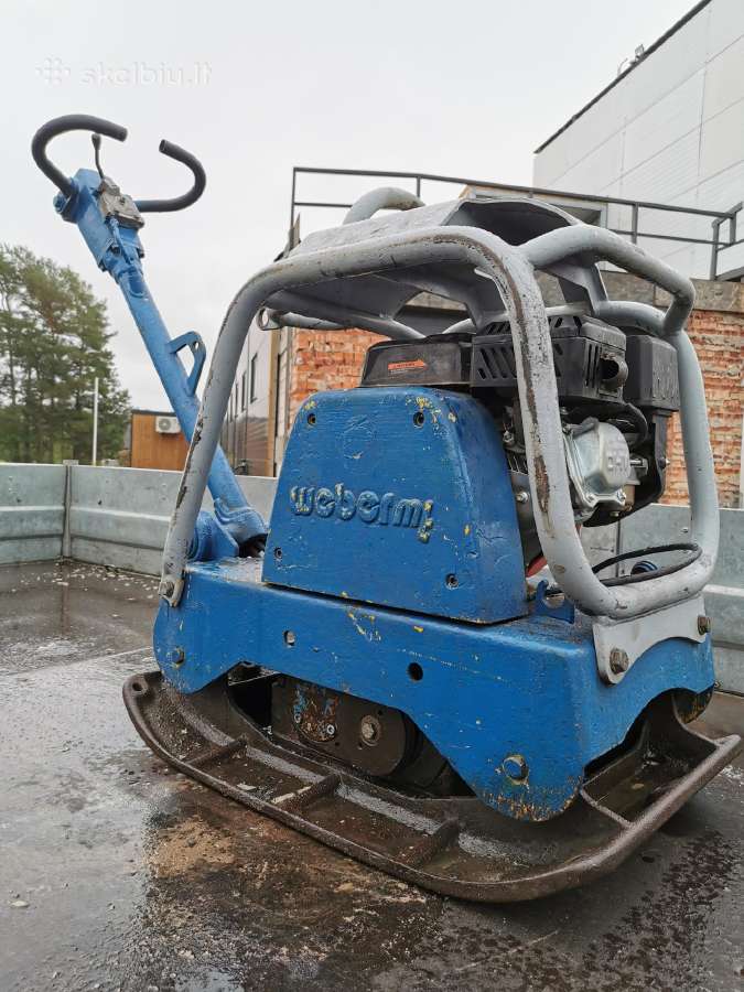 Vibroplokštė „Weber Cr 3/60“ - nuotraukos Nr. 4