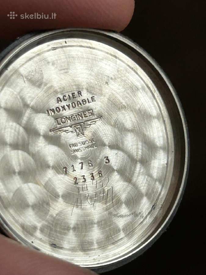 Longines Ref. 7176-3, Cal. 30l, circa 1962 - nuotraukos Nr. 4