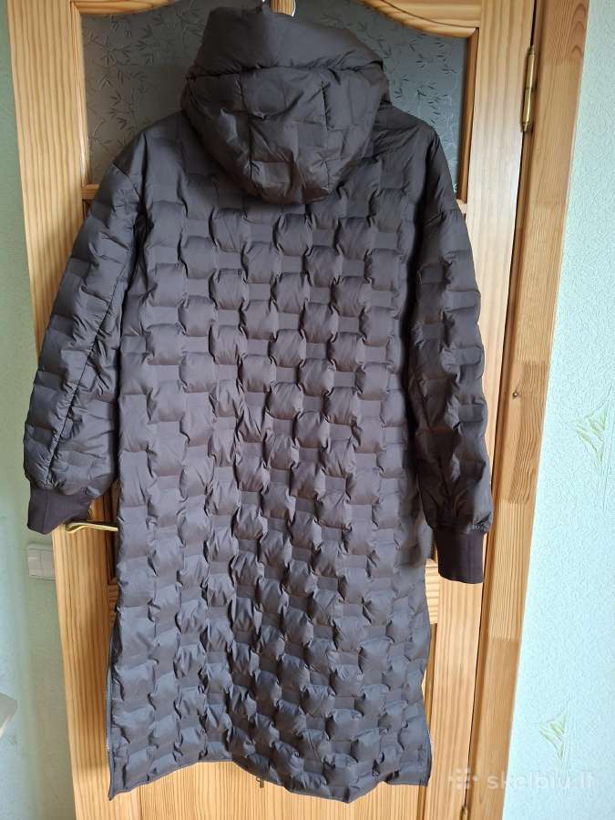 Pūkinis dvipusis moteriškas paltukas - nuotraukos Nr. 4