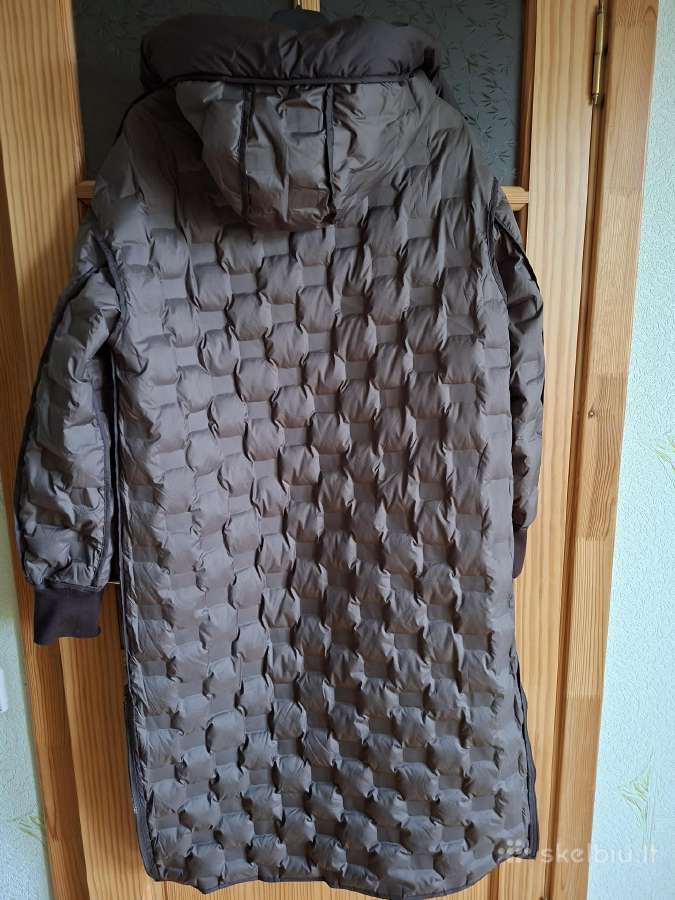 Pūkinis dvipusis moteriškas paltukas - nuotraukos Nr. 6