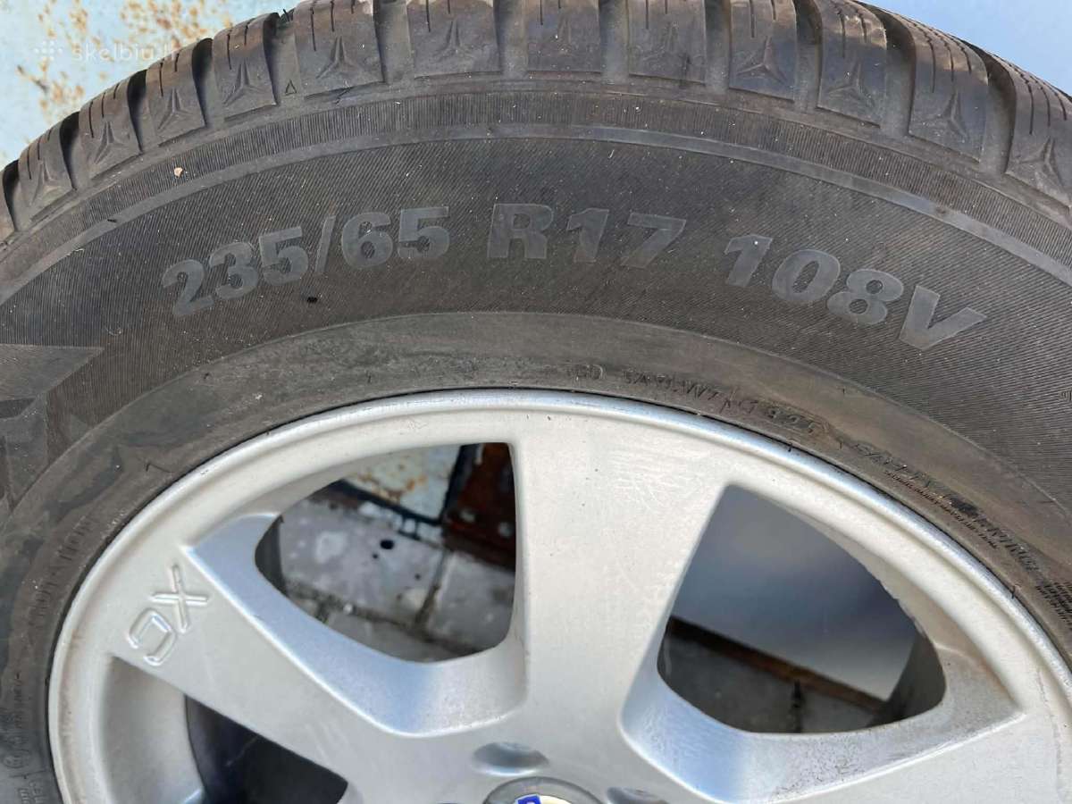 Volvo XC60 R17 ratlankiai su žieminėmis padangomis - nuotraukos Nr. 3