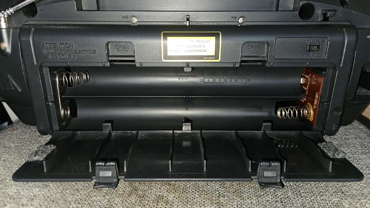 Magnetola Sony Cfd-222l - nuotraukos Nr. 7
