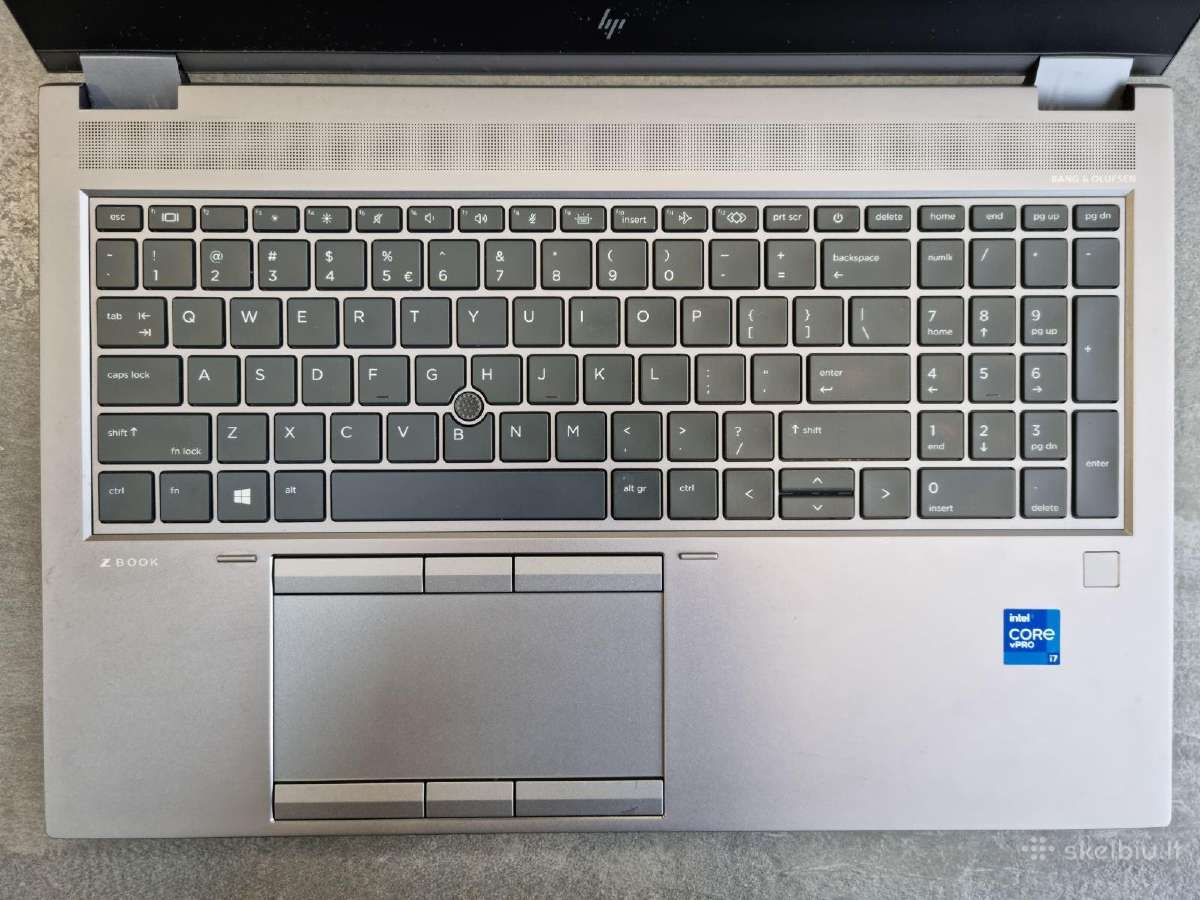 Hp Zbook 15 G8 i7-11850h/32/512gb SSD/15,6fhd/w11p - nuotraukos Nr. 2