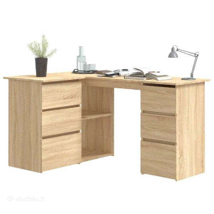 Kampinis rašomasis stalas vidaxl(801092) - nuotraukos Nr. 2