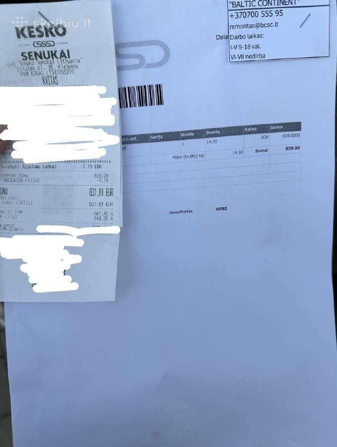 Kaitlentė su integruotu gartraukiu Beko - nuotraukos Nr. 2