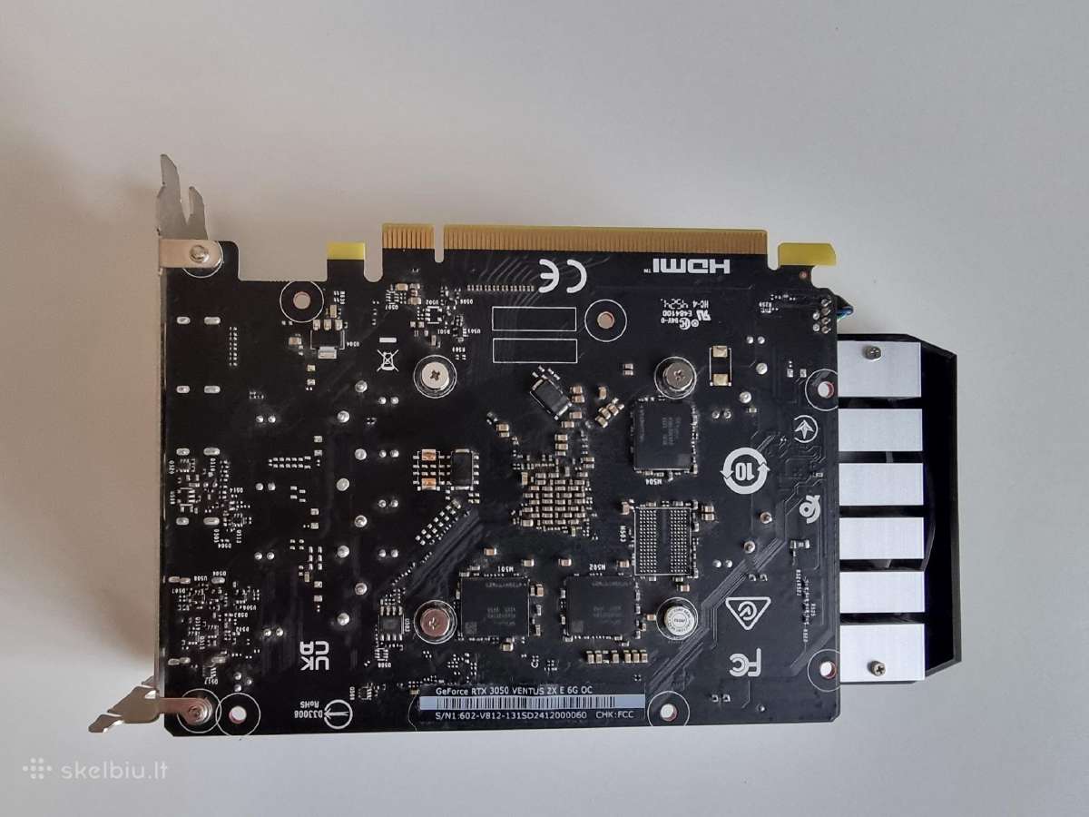 Msi Rtx 3050 - nuotraukos Nr. 5