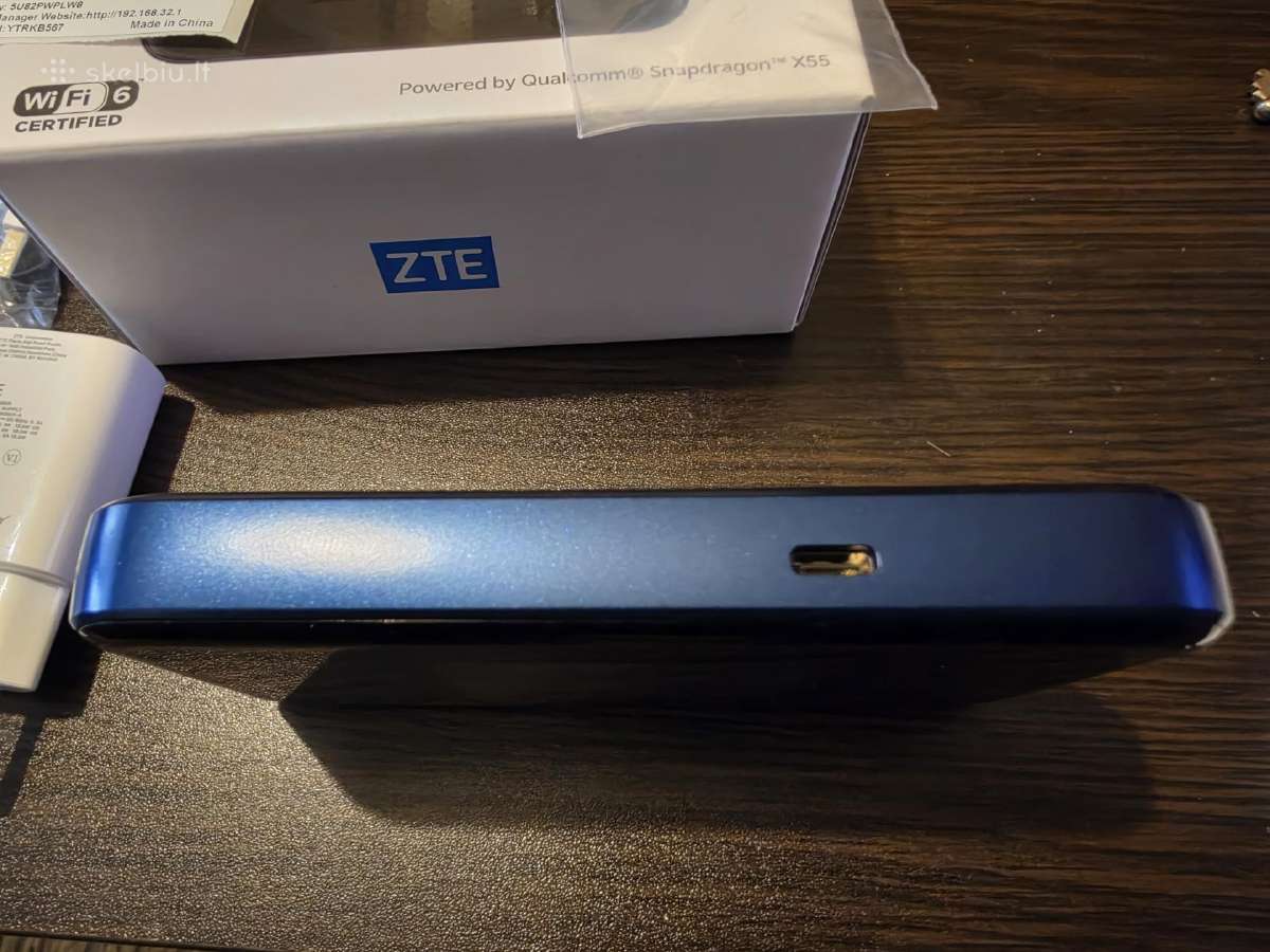 Zte Mu5001a 5G Wifi6 nešiojamas modemas - nuotraukos Nr. 3