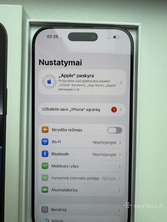 Apple iPhone 16 Pro 128gb - nuotraukos Nr. 7