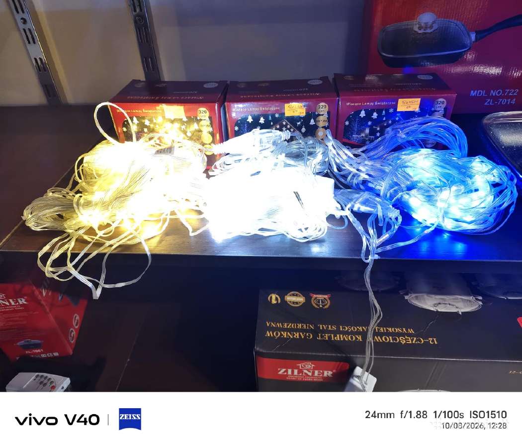LED girliandos Pigiai-užuolaidos-varvekliai- - nuotraukos Nr. 12