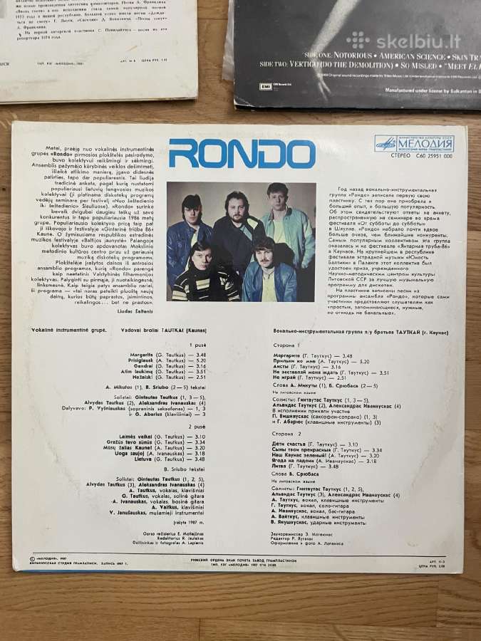 Seni vinilai - nuotraukos Nr. 3