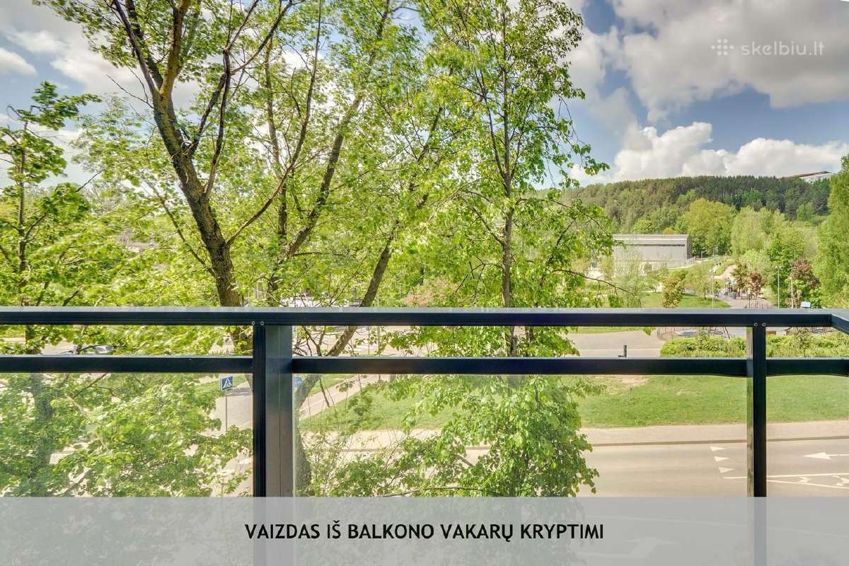 Naujas A+ kl su panoraminiu vaizdu Vilniaus centre - nuotraukos Nr. 20