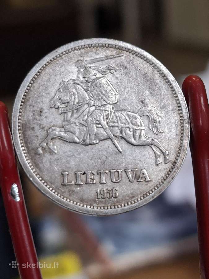 Basanavičius 5 litai 1936 - nuotraukos Nr. 4