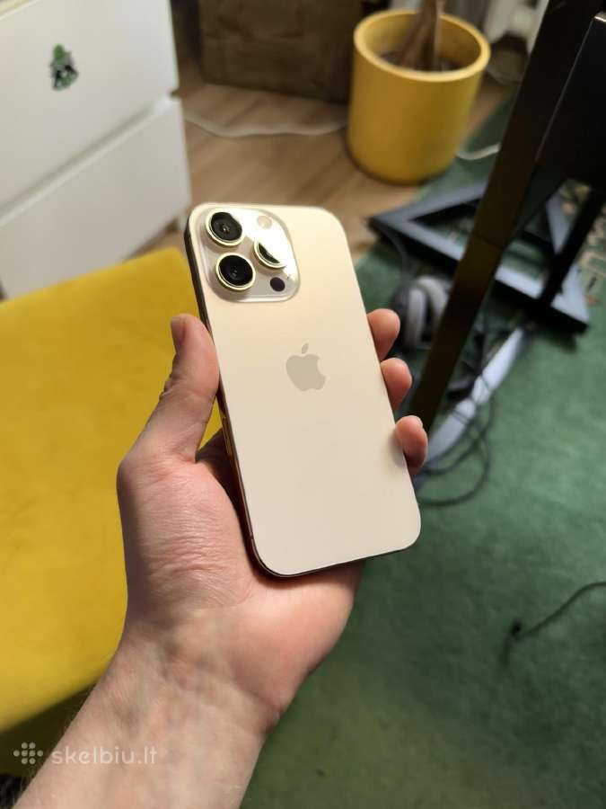 iPhone 16 Pro Desert Titanium - nuotraukos Nr. 2