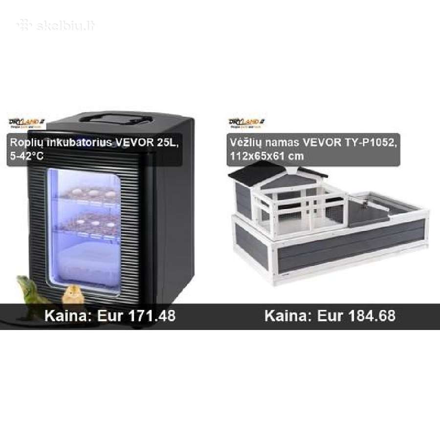 Akvariumų ir gyvūnų priežiūros įranga - nuotraukos Nr. 17
