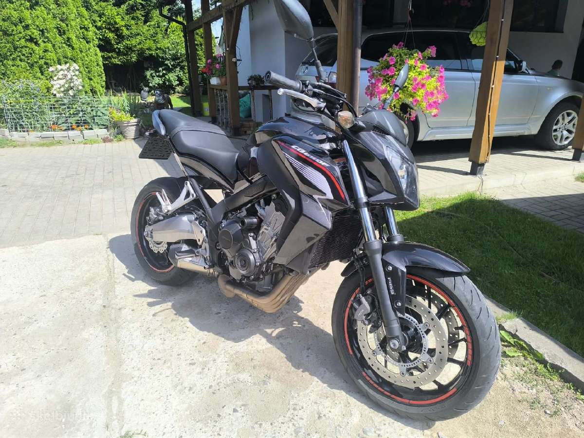Honda cb650f A2 pilni kw - nuotraukos Nr. 3