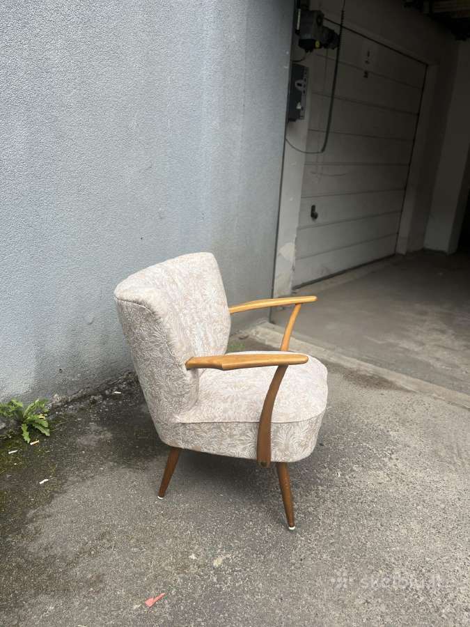 Vintazinis mid century foteliukas - nuotraukos Nr. 2