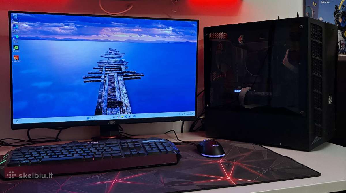 Rtx 3060 12gb / I5 12400f / 32gb RAM +Monitorius - nuotraukos Nr. 3